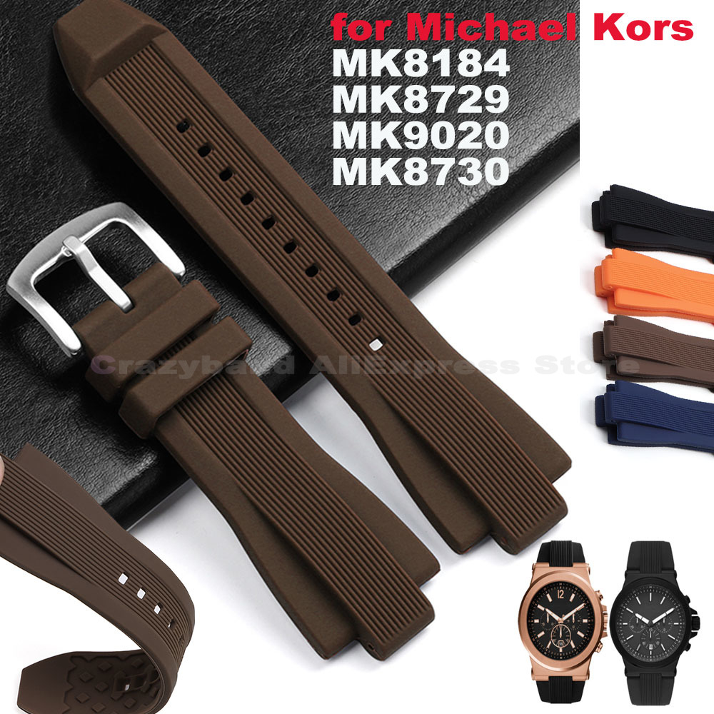 Smartwatch Watches Michael Kors - Silikon untuk Michael Kors MK8184 MK8729