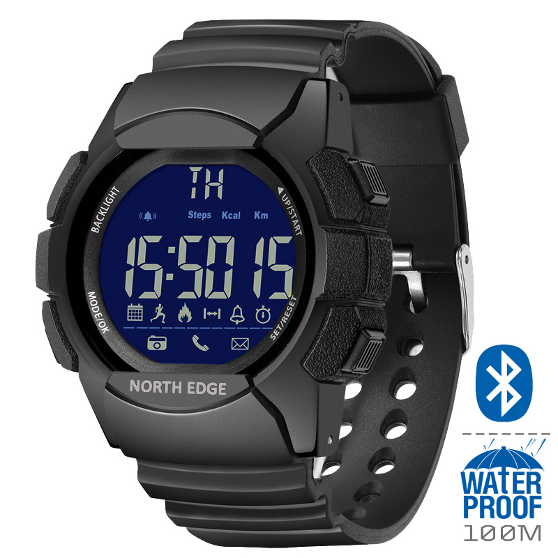 Smartwatch Watches For Men Digital - NORTH EDGE AK 100M Jam Tangan