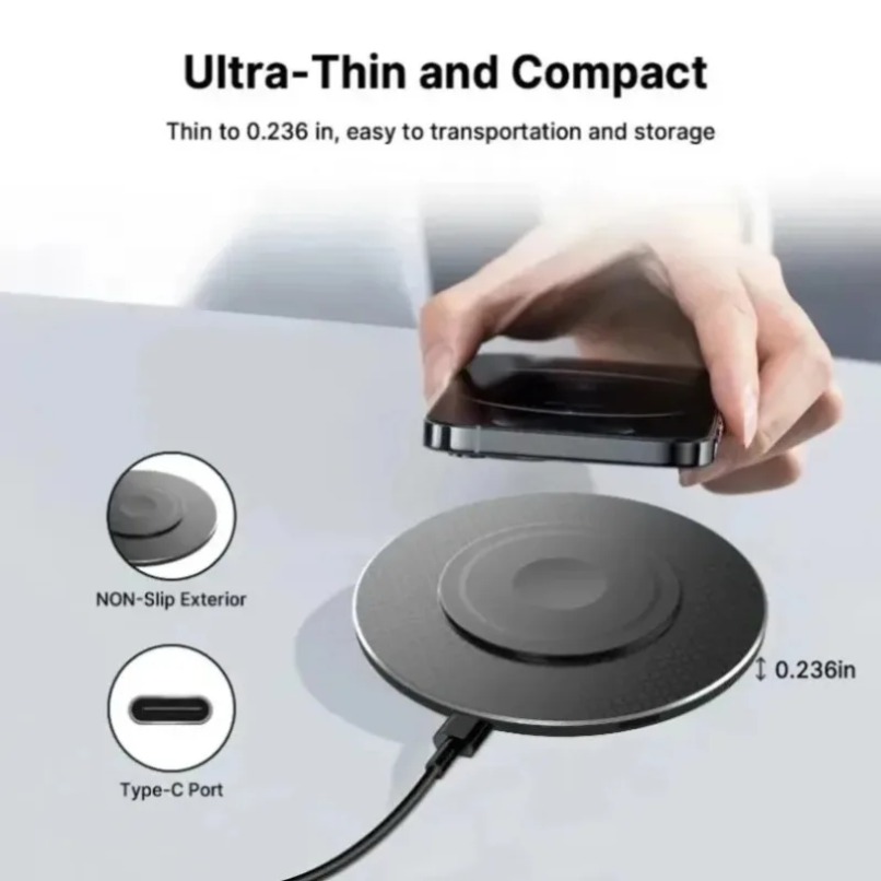 Smartwatch Phone Watches - Pengisi Daya Nirkabel Universal 3 in