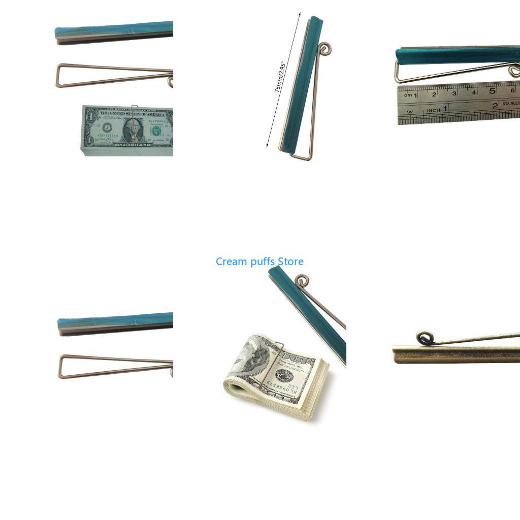 Spring Bar Tool - 50LE Logam Batang Klip Uang Musim