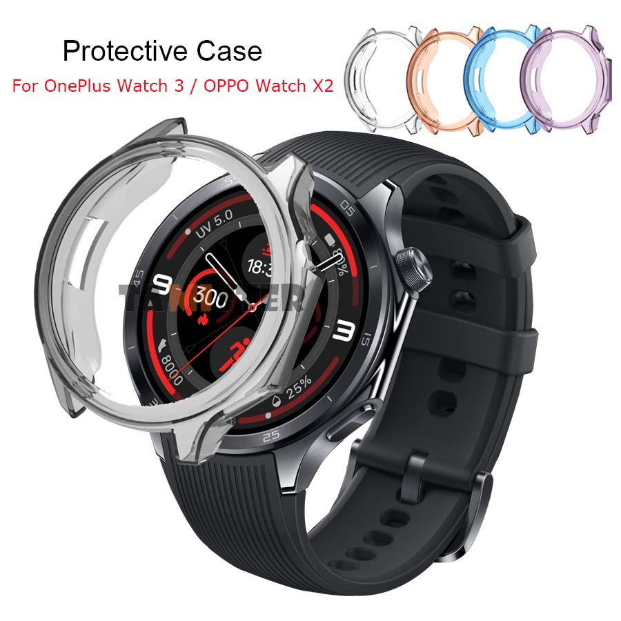 Smartwatch Oneplus Watches - Penutup casing TPU lembut untuk jam