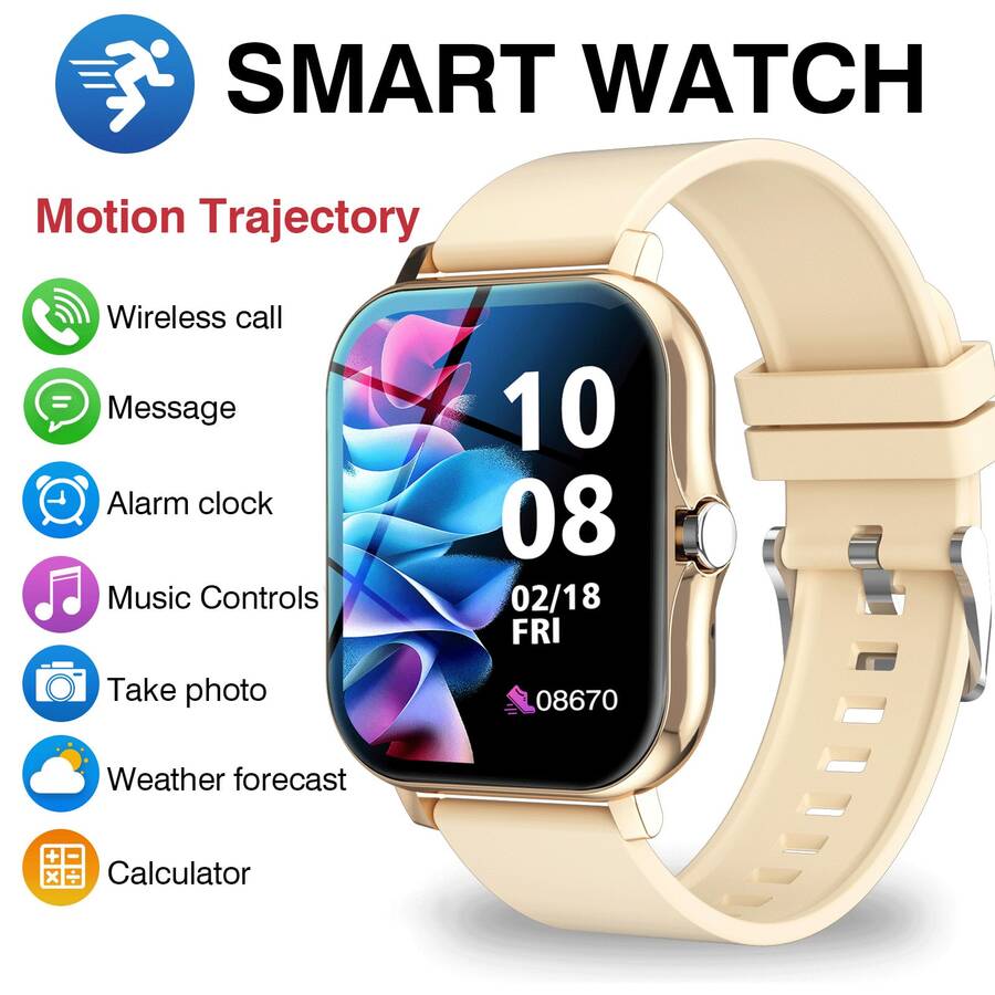 Smartwatch Watches Digital - Jam Tangan Pintar Dengan Panggilan Nirkabel