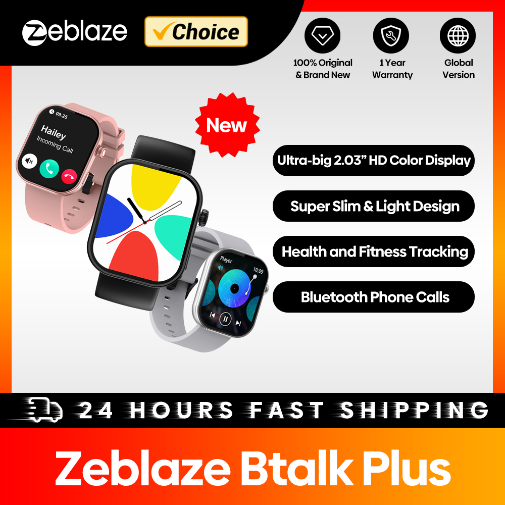 Hybrid Smartwatch - Zeblaze Btalk Plus jam tangan pintar