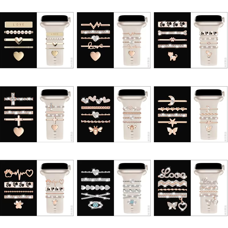 Smartwatch Samsung Watches For Women - Dekorasi untuk Apple Watch Band Ultra2
