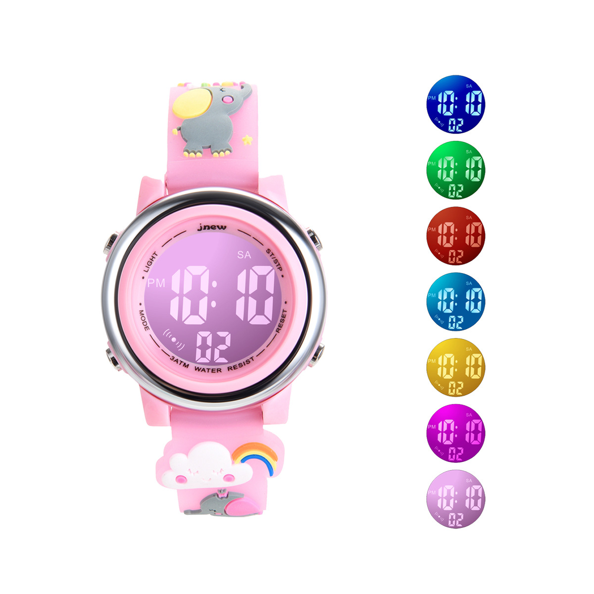 Smartwatch Digital Watches For Kid Boy - Utthai H120 jam tangan olahraga anak-anak,