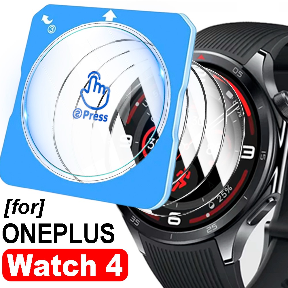 Smartwatch Oneplus Watches - 5-1 Buah Kaca Pelindung Pemasangan Mudah