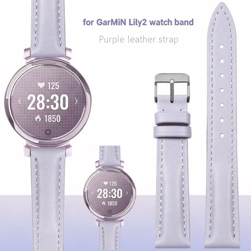 Smartwatch Purple Watches For Women - Untuk Garmin Lily2 Tali Jam Tangan
