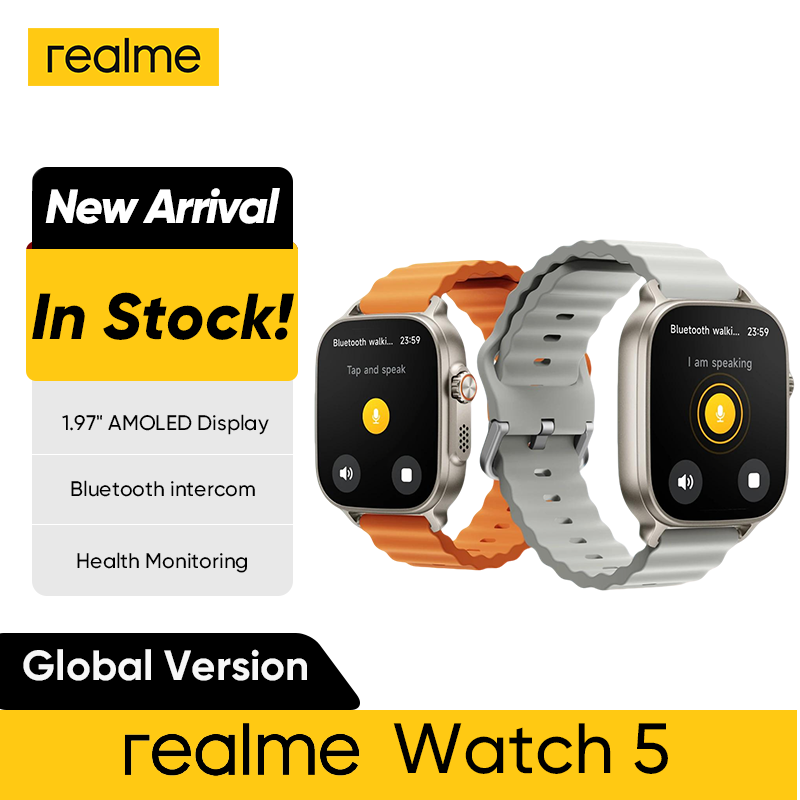 Hybrid Smartwatch - Versi Global realme watch 5 1.97