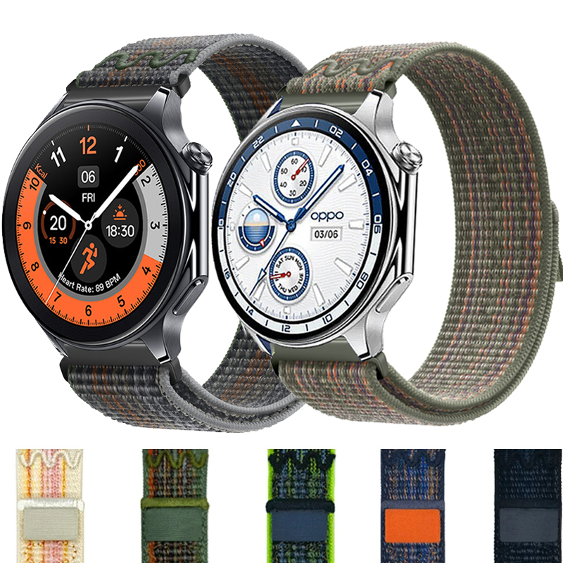 Smartwatch Oneplus Watches - Lingkaran Nilon Bordir untuk Jam Tangan
