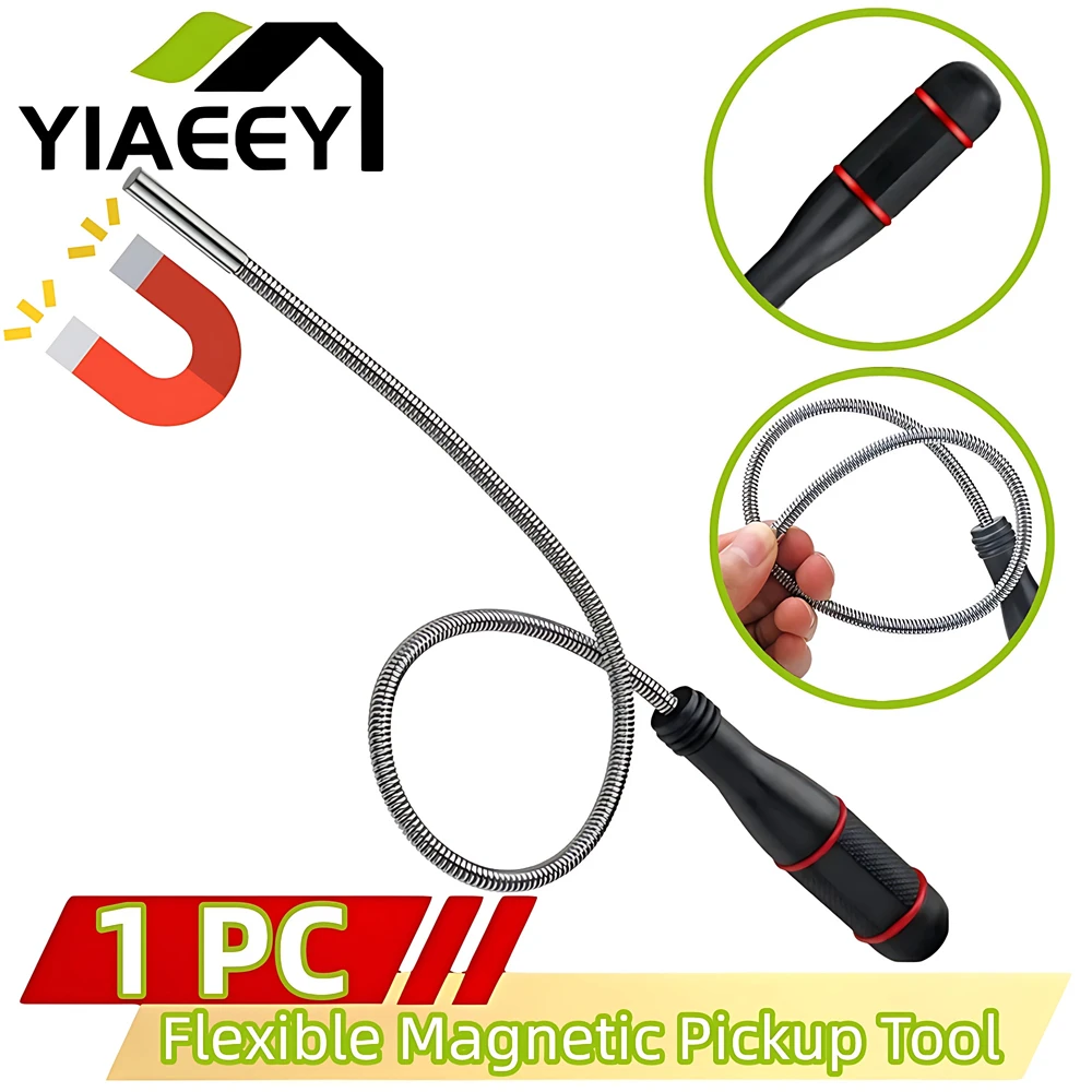 Spring Bar Tool - Alat pengambilan magnetik kuat lipat, alat