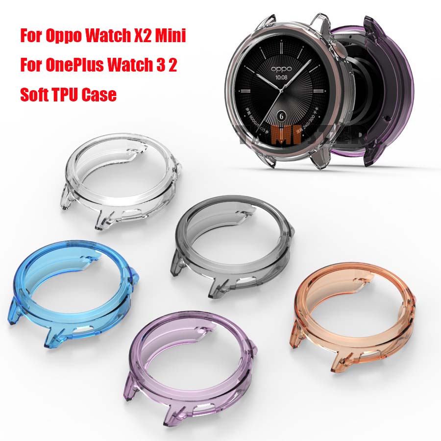 Smartwatch Oneplus Watches - Penutup casing TPU lembut untuk jam