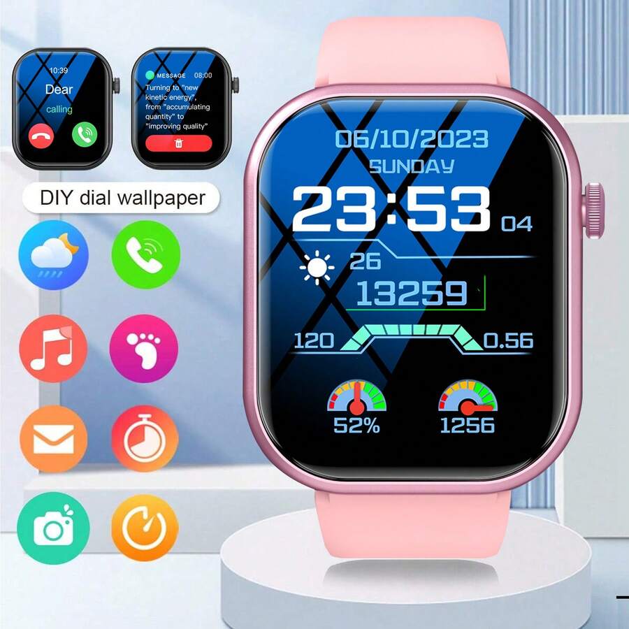 Smartwatch Watches Digital - Jam Tangan Pintar, Panggilan/Nomor Panggil Nirkabel,