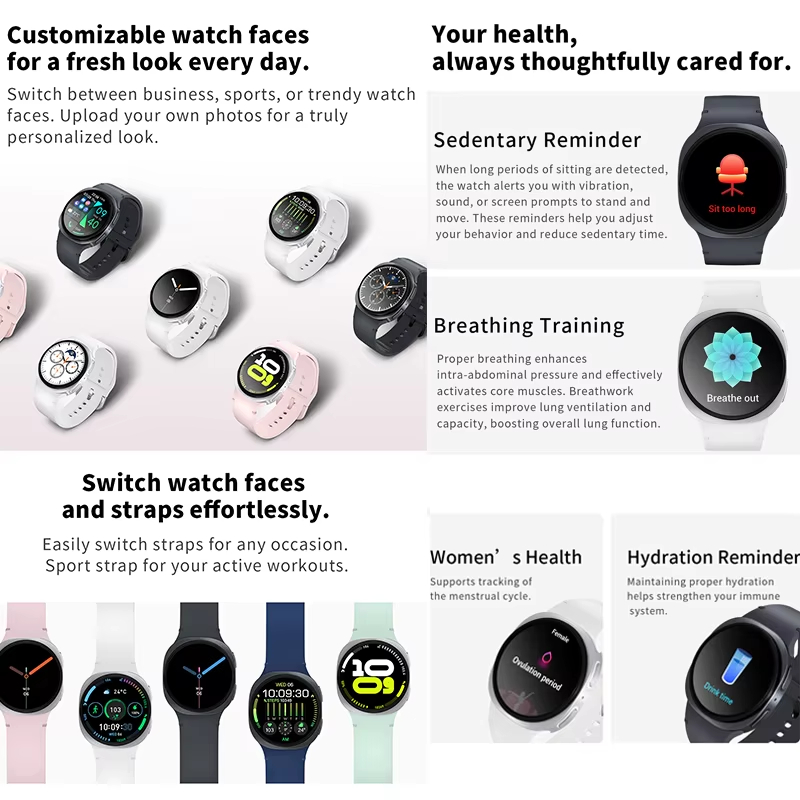 Jam Tangan Pintar Wanita 8 Max - Smartwatch Watches For Men Digital ulasan dan harga