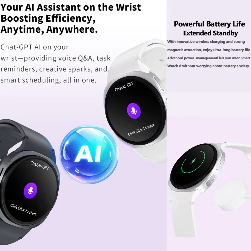 Jam Tangan Pintar Wanita 8 Max - Smartwatch Watches For Men Digital ulasan dan harga