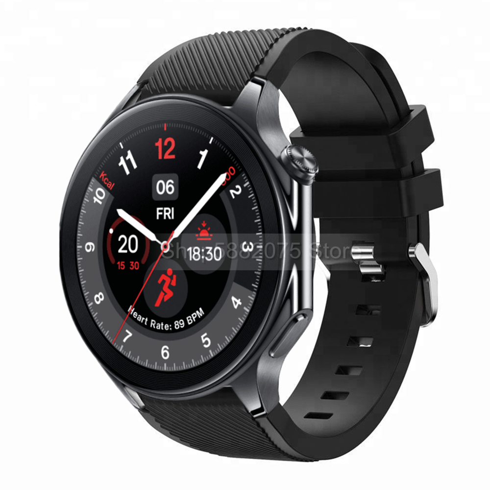 Tali silikon 22mm untuk jam ta - Smartwatch Oneplus Watches ulasan dan harga