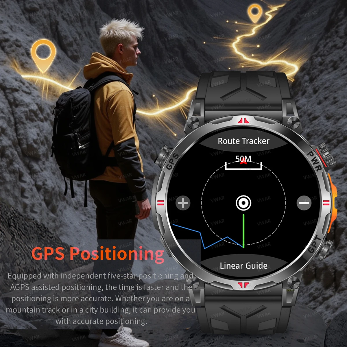 Smartwatch GPS Pintar VWAR Air - Watch Vs Smartwatch ulasan dan harga