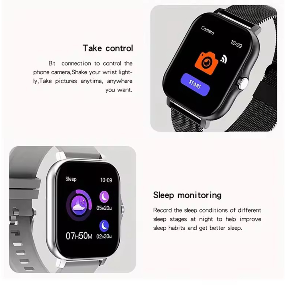 Jam tangan pintar Android IOS  - Watch Display Pillow ulasan dan harga
