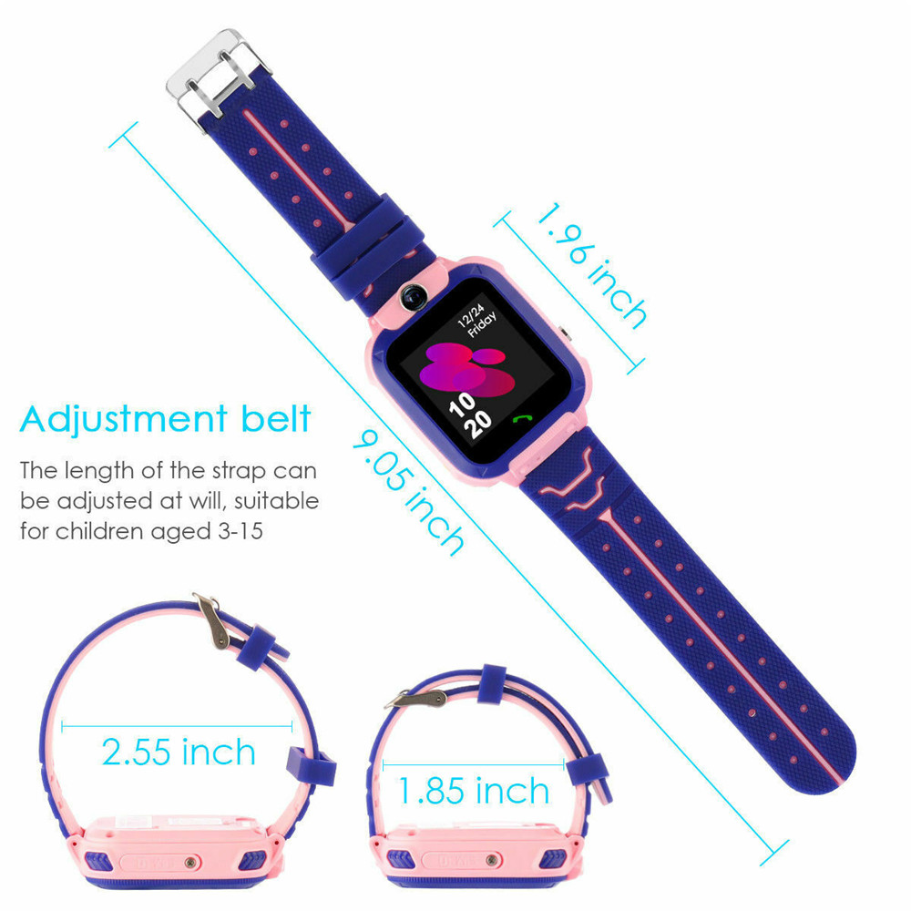 Q12 jam tangan pintar anak 2G  - Smartwatch Digital Watches For Kid Boy ulasan dan harga