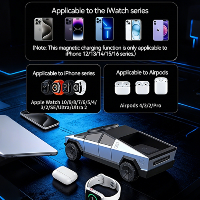 Stasiun Pengisian Daya Nirkabe - Smartwatch Phone Watches ulasan dan harga