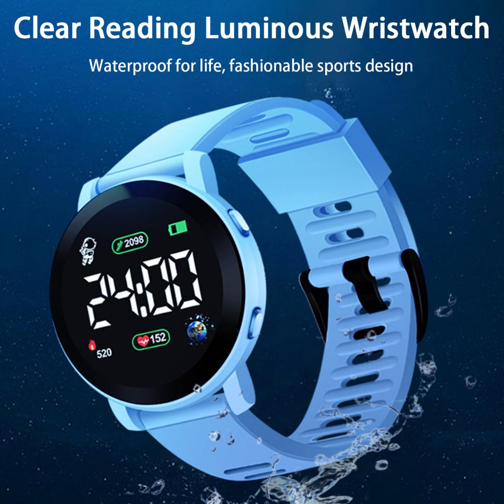 Jam Tangan Digital LED Anak-an - Smartwatch Digital Watches For Kid Boy ulasan dan harga