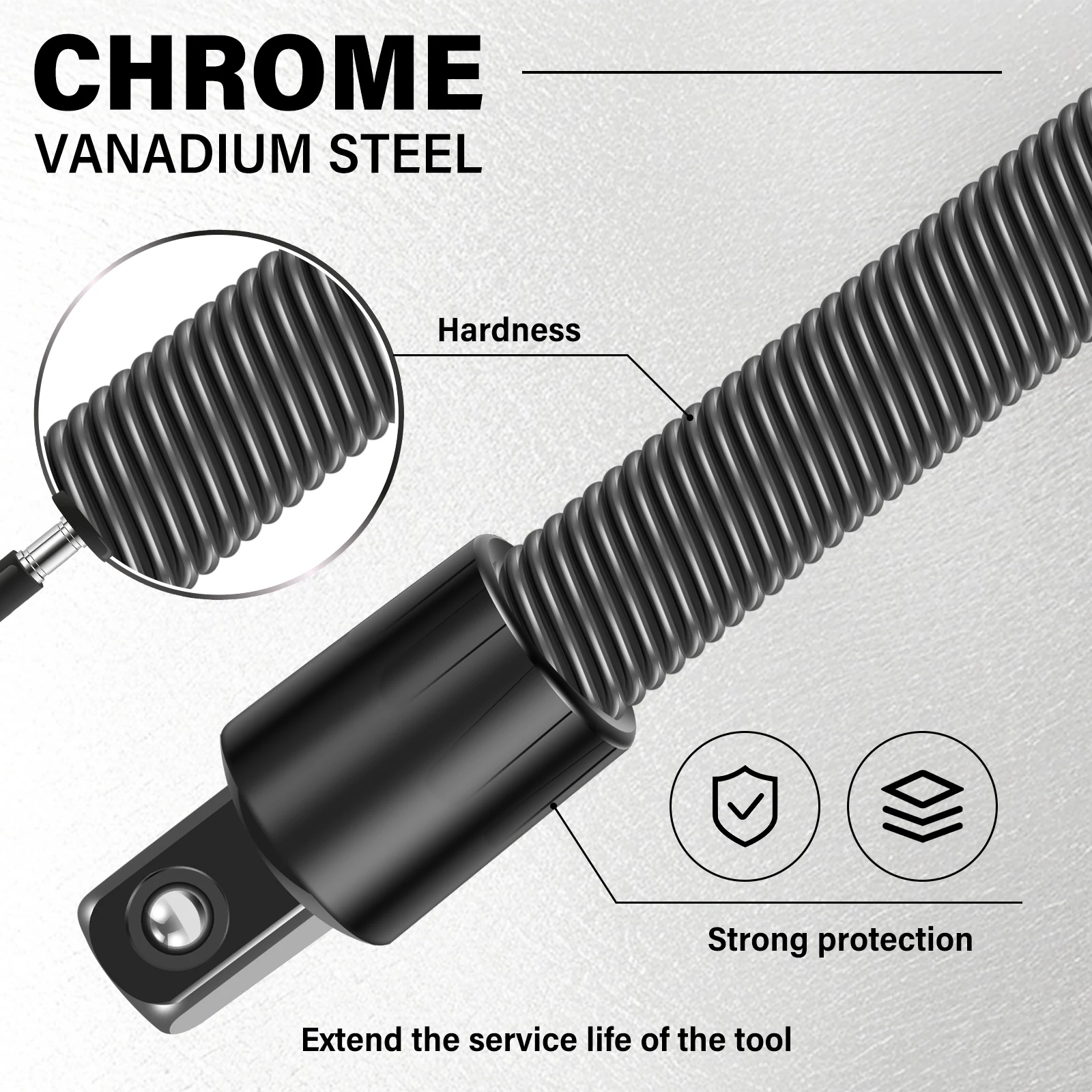 1/2 Soket Fleksibel Ekstensi R - Spring Bar Tool ulasan dan harga