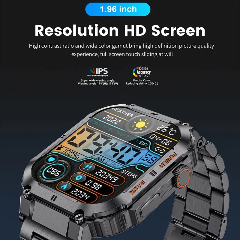 LIGE jam tangan cerdas pria, j - Smartwatch Watches For Men Digital ulasan dan harga