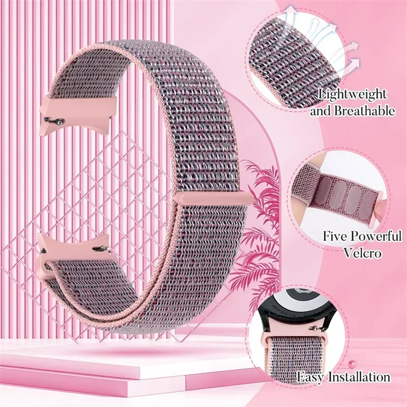 Tali jam nilon tanpa celah, un - Smartwatch Samsung Watches For Women ulasan dan harga