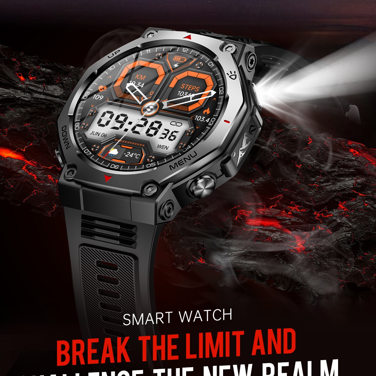 Jam Tangan Pintar Olahraga Pro - Watch Vs Smartwatch ulasan dan harga