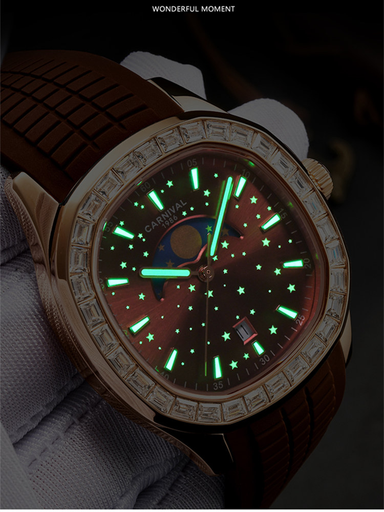 Jam Tangan Karnaval Kuarsa Ron - Smartwatch Luxury Watches For Men ulasan dan harga