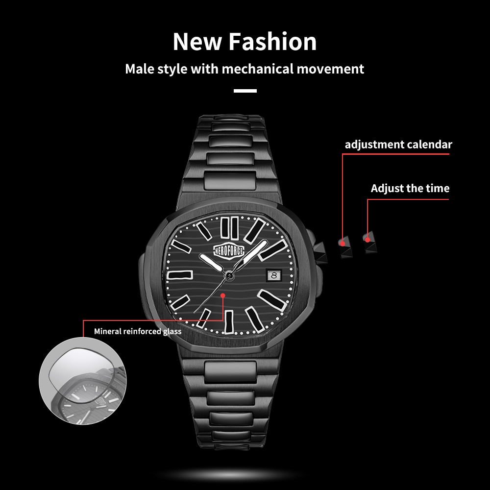 HEROFORCE Jam Tangan Pria Taha - Smartwatch Luxury Watches For Men ulasan dan harga
