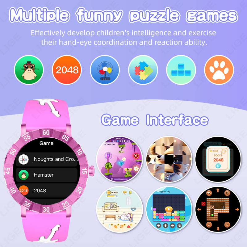 Jam Tangan Pintar Anak LIGE SO - Smartwatch Watches Useful Gift For Boys ulasan dan harga