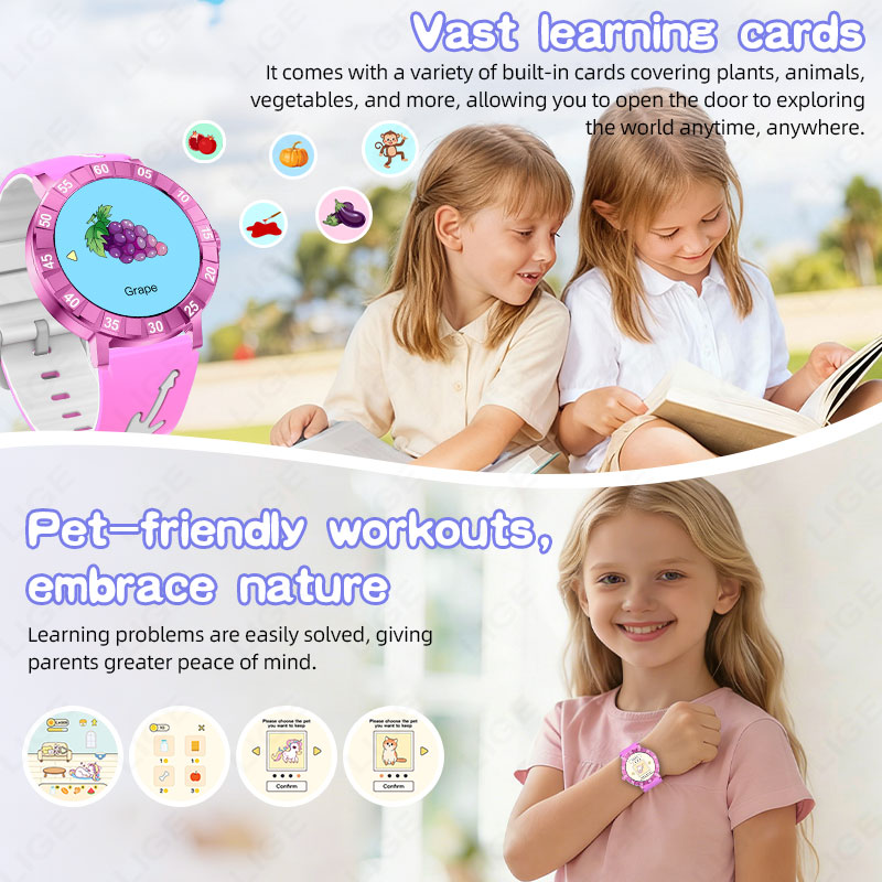 Jam Tangan Pintar Anak LIGE SO - Smartwatch Watches Useful Gift For Boys ulasan dan harga
