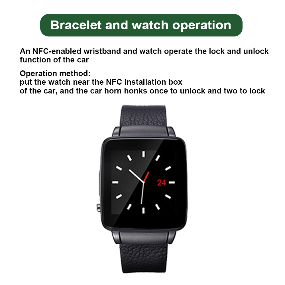 Jam tangan ponsel NFC yang dim - Smartwatch Phone Watches ulasan dan harga