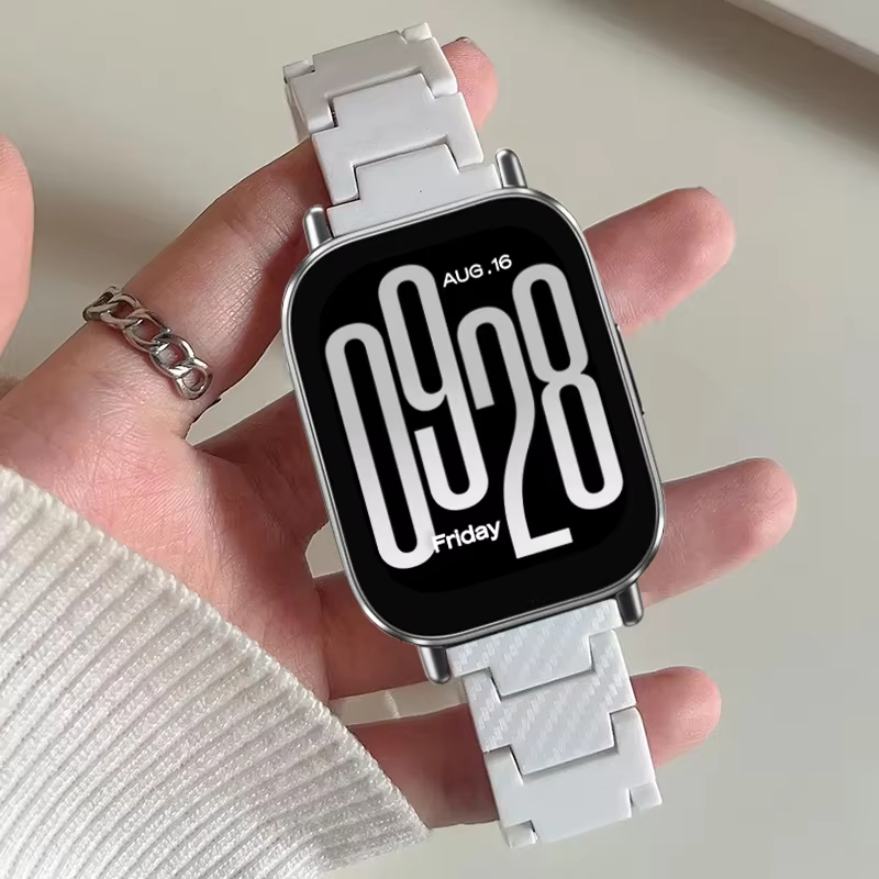 Tali Serat Karbon 20Mm 22Mm un - Smartwatch Samsung Watches For Women ulasan dan harga