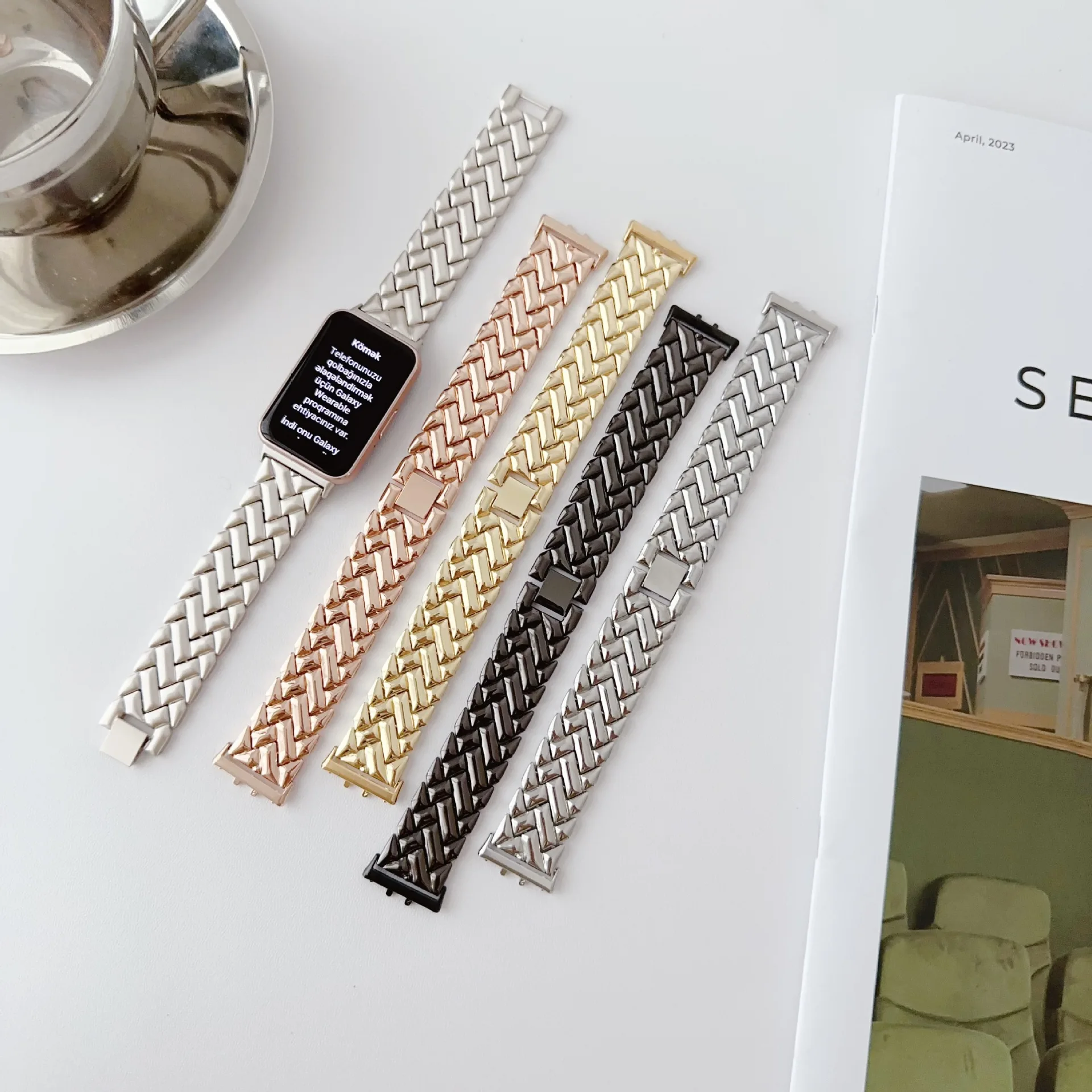 Tali Logam Gelang Baru untuk S - Smartwatch Samsung Watches For Women ulasan dan harga