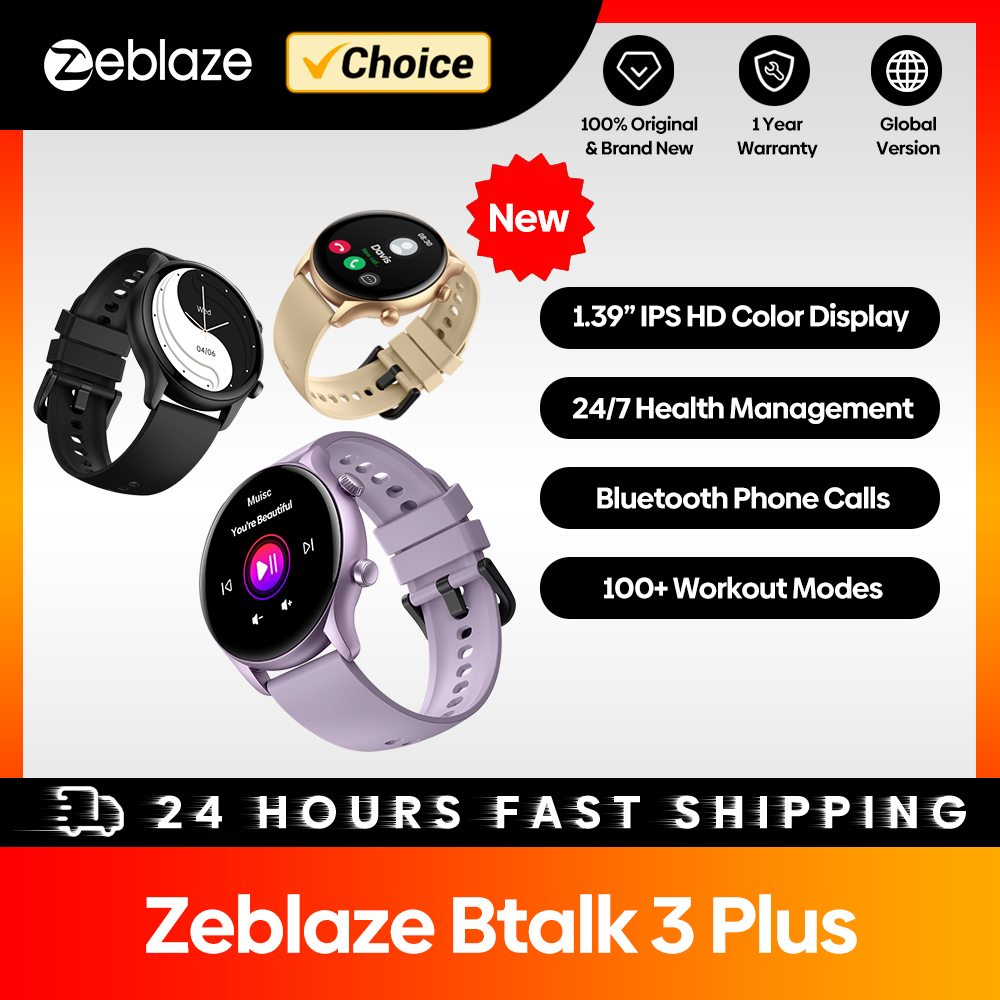 Zeblaze Btalk 3 Plus jam tanga - Hybrid Smartwatch ulasan dan harga