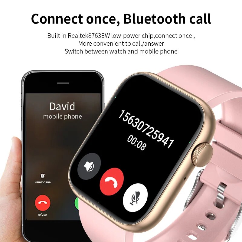 LIGE jam tangan pintar panggil - Smartwatch Watches For Men Digital ulasan dan harga