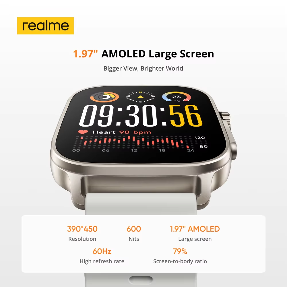 Versi Global realme watch 5 1. - Hybrid Smartwatch ulasan dan harga