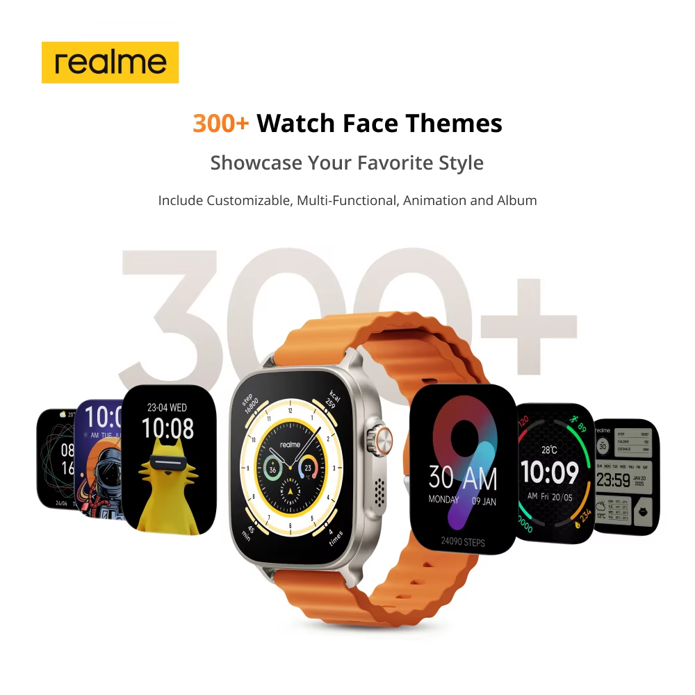 Versi Global realme watch 5 1. - Hybrid Smartwatch ulasan dan harga