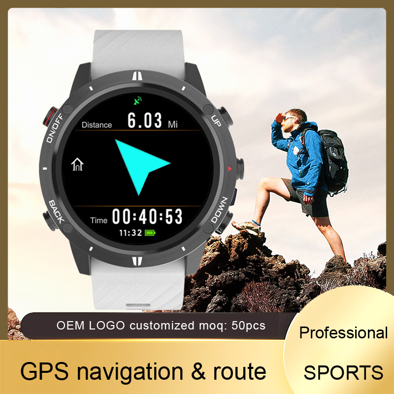 Sunroad olahraga GPS pria, jam - Smartwatch Watches For Men Digital ulasan dan harga