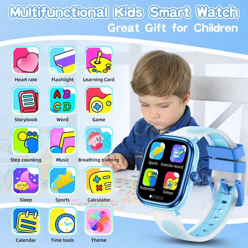 Jam Tangan Pintar Anak Perempu - Smartwatch Watches Useful Gift For Boys ulasan dan harga