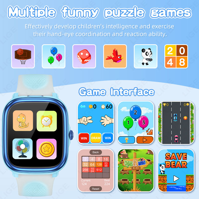 Jam Tangan Pintar Anak Perempu - Smartwatch Watches Useful Gift For Boys ulasan dan harga