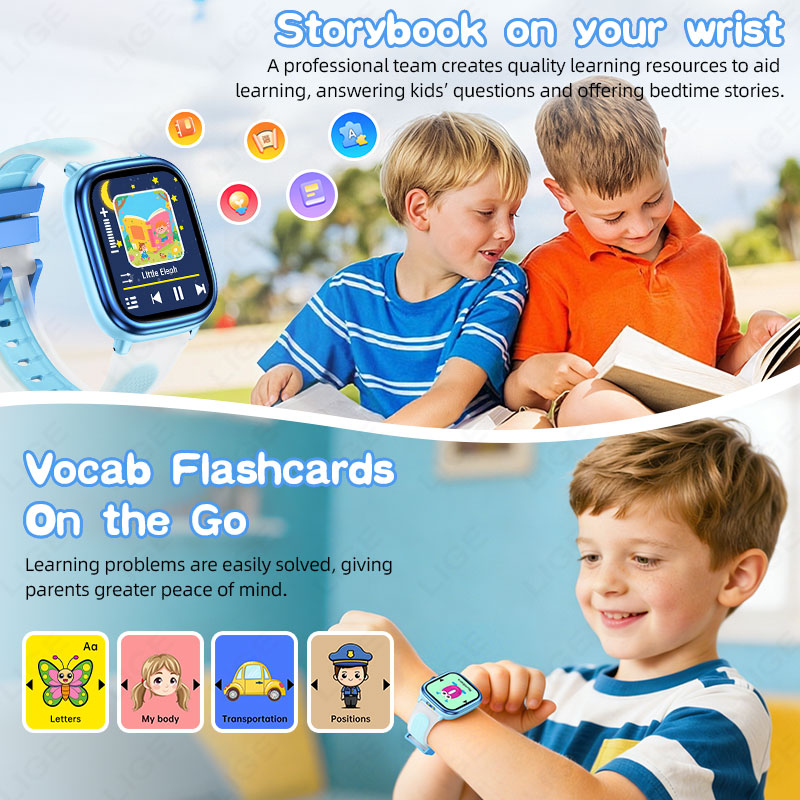 Jam Tangan Pintar Anak Perempu - Smartwatch Watches Useful Gift For Boys ulasan dan harga