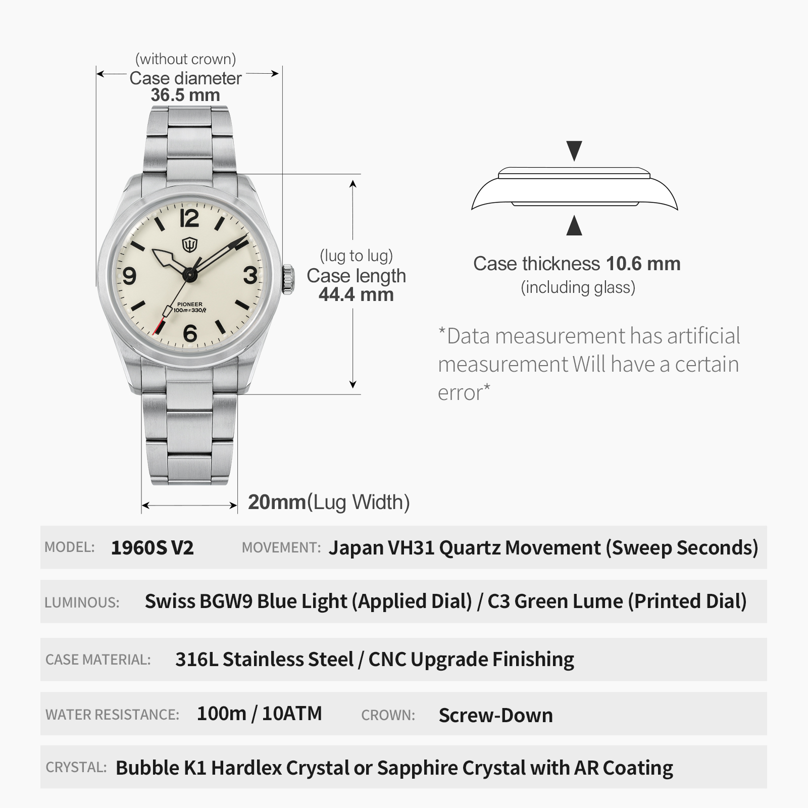 Watchdives WD1960S V2 Jam Tang - Smartwatch Luxury Watches For Men ulasan dan harga