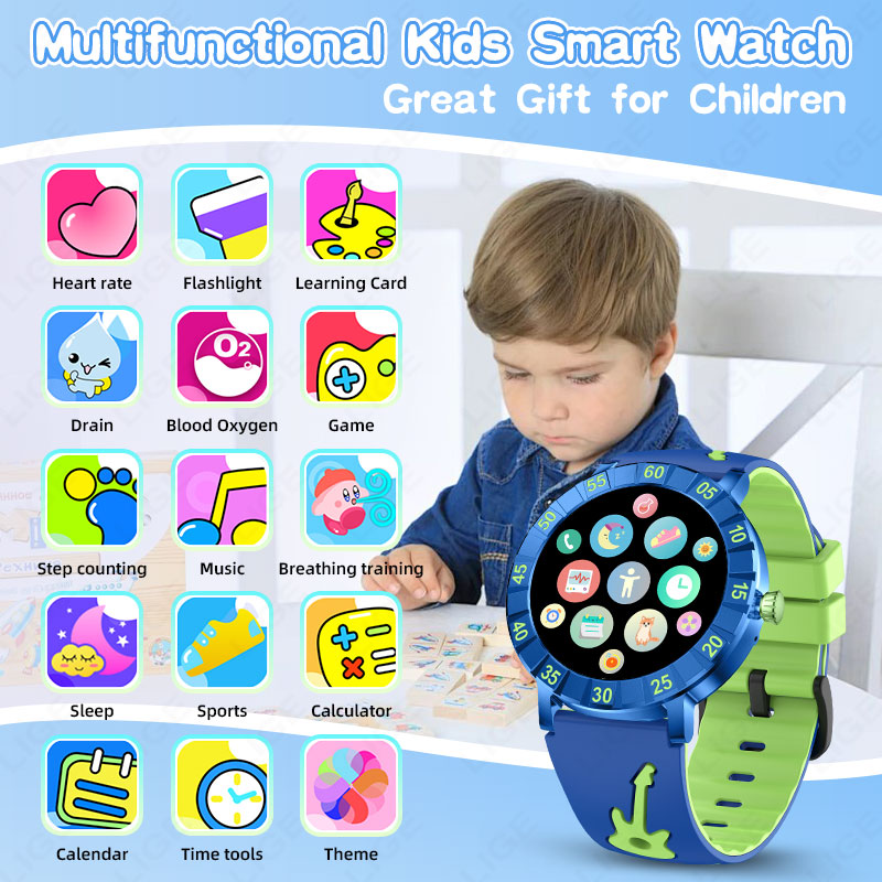 Jam Tangan Pintar Anak LIGE 20 - Smartwatch Watches Useful Gift For Boys ulasan dan harga