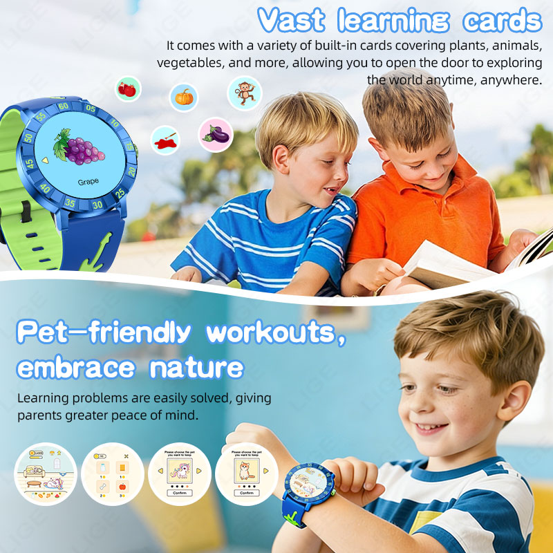 Jam Tangan Pintar Anak LIGE 20 - Smartwatch Watches Useful Gift For Boys ulasan dan harga