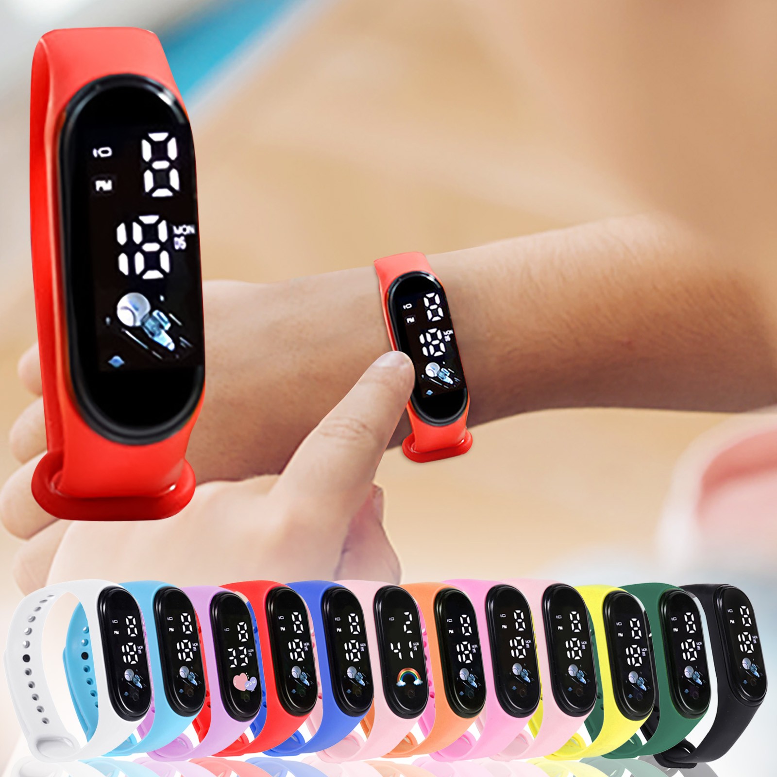 Jam Tangan Anak Hadiah Ulang T - Smartwatch Digital Watches For Kid Boy ulasan dan harga