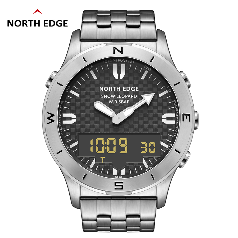 NORTH EDGE jam tangan Digital  - Hybrid Smartwatch ulasan dan harga