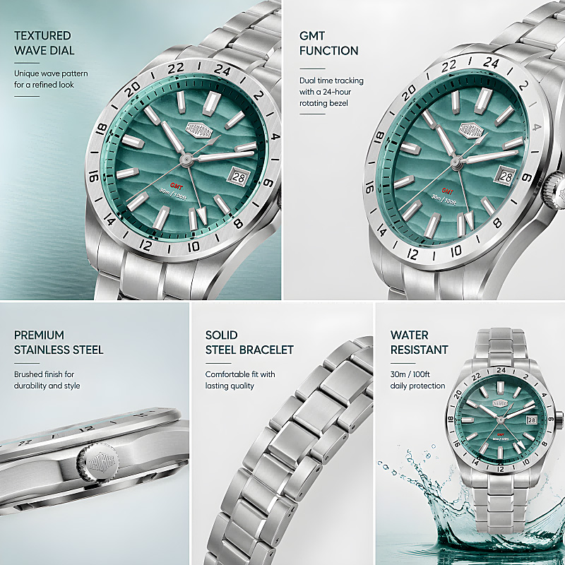 HEROFORCE Jam Tangan Kuarsa Be - Smartwatch Luxury Watches For Men ulasan dan harga